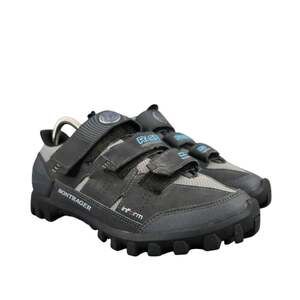 Bontrager Shoes Women 9.5 Cycling Race MTB Inform 3 Strap eSoles Spinning Grey
